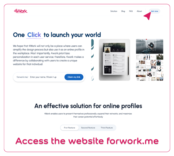 Remember to click Join now to begin your registration